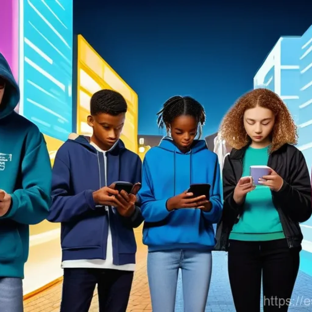 청소년지도사와 청소년 문제 예방 전략 - **Prompt for "Digital Labyrinth: Navigating Between Screens and Realities"**
"A diverse group of...