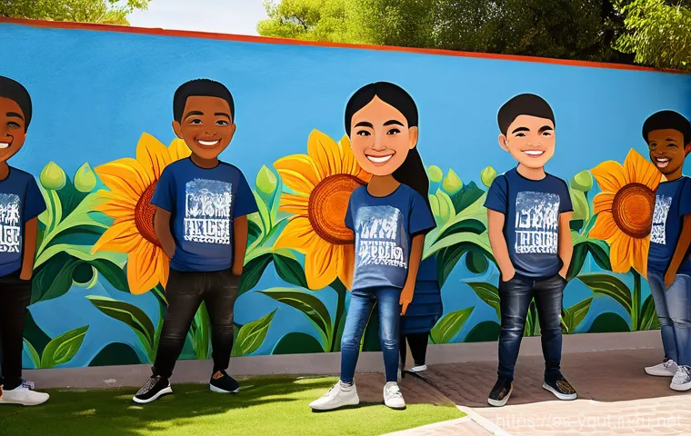 청소년지도사와 청소년 다문화 교육 사례 - **Prompt:** A warm and inviting school counseling office, softly lit, where a compassionate female y...