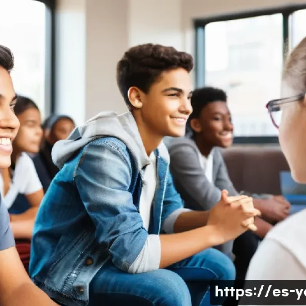 청소년지도사 실기시험 주요 체크포인트 - Empowering Mentorship and Active Listening**

A diverse group of teenagers, aged approximately 15-18...