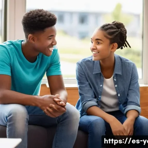 Home 17 청소년지도사 자격증 난이도 평가 - **Prompt 1: Building Trust and Open Communication**
A warm, inviting scene in a modern, brightly...